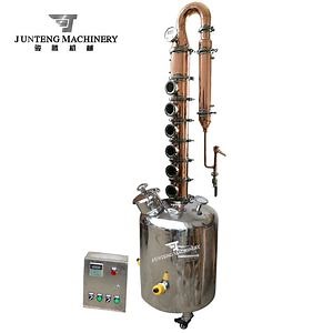 [Hot Item] Household Alcohol Distiller Equipment 100L Gas Heating Stainless Steel Wine Whiskey Distiller