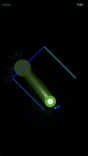 This physics simulation syncs with the beat 🎧 #Shorts
