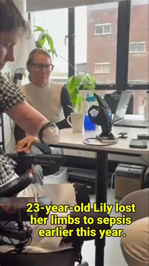 Our team’s last stop before Christmas 🎄 Earlier this year, Lily lost her limbs to Sepsis. She has just been discharged from hospital and we delivered her new Hero PRO to her door just in time for Christmas. Merry Christmas to you all from the entire team at Open Bionics 🎁✨ | Open Bionics