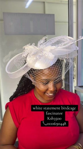 Wedding fascinators, civil wedding, high tea , cocktail parties, ruracio, etc #whitefascinator #fascinators #fascinatorwedding #fascinatorhat #fascinatorsandaccessories