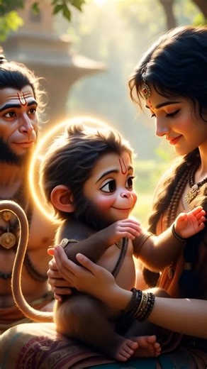 🙏 जब भक्त सच्चे मन से झुकता है, तब बजरंगबली स्वयं रक्षा और आशीर्वाद देते हैं 🚩#HanumanJi#Bajrangbali