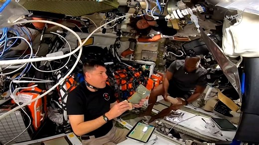 Artemis 2 astronaut takes a 'bath' on way to the moon as the cameras roll