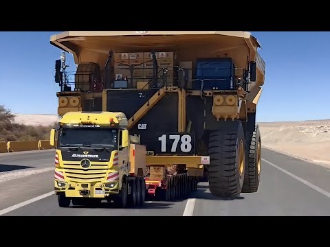 How the World's Largest Heavy Equipment Transported to Chilean Mine