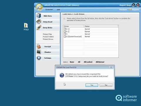 How it works: GiliSoft File Lock Pro