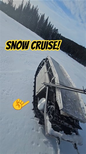 Snow tracksled #winter #christmas #snowmobile #snow #custom #offroad #skiing