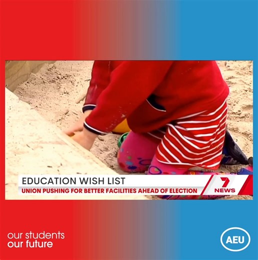2.2K views · 25 reactions |  Facilities up to scratch. 﫴 Career paths for support staff. Simple. ﻿Show your support ﻿ ourstudentsourfuture.com.au | Australian Education Union (SA Branch) | Facebook