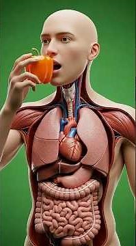 Capsicum Benefits Explained in 3D | Inside Your Body #humanbody #facts #science #capsicum #fitness