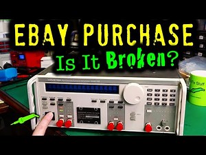 🔴 #782 Does This eBay Function Generator WORK? - Wavetek Synthesized Function Generator 288