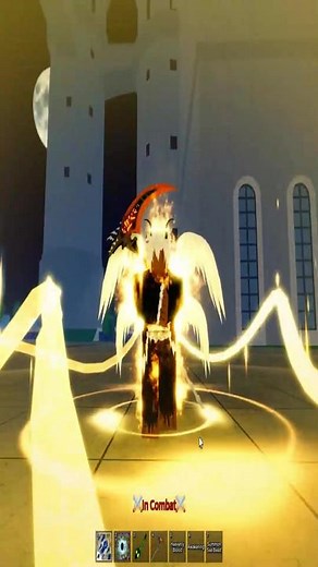 Angel V4 Showcase in Blox Fruits Game
