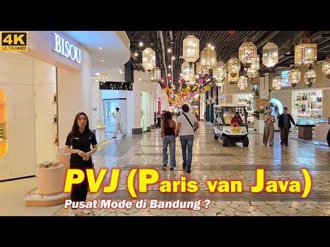 Pusat Mode Bandung⁉️Paris Van Java [PVJ] Bandung City❗Walking around at Shopping Mall in West Java❗