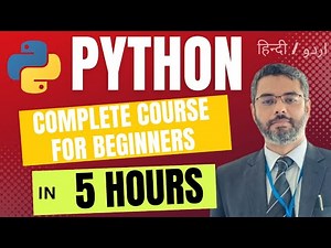 Python Full Course in (Hindi/Urdu) | W3Schools Python Complete Course | Python for Beginners