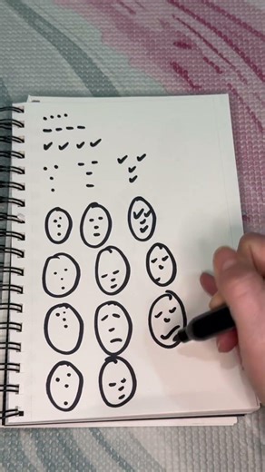 3 Marks → Infinite Faces 🤯 Watch Closely