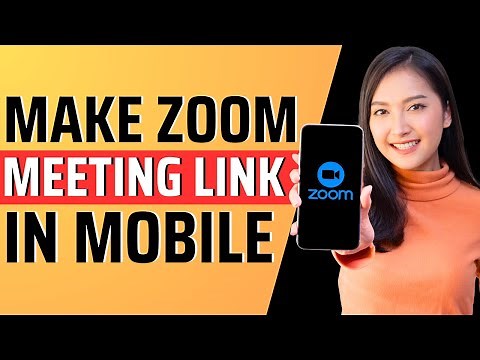 How to make zoom meeting link in mobile - Full Guide 2023