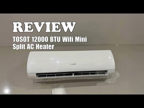 TOSOT 12,000 BTU Mini-Split AC Review: WiFi, Alexa, Heating - 2025
