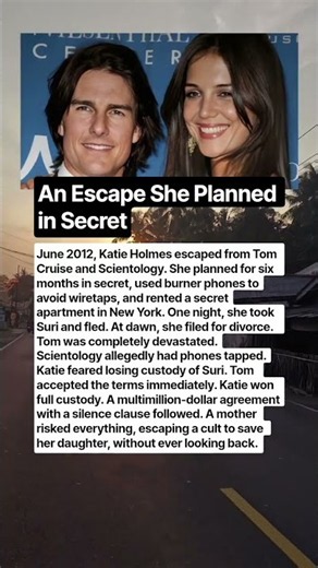 Katie Holmes’ Secret Six-Month Plan to Leave Tom Cruise—The Escape That Shocked Hollywood