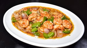 Chili garlic prawn/shrimp recipe. | My Healthy Dining