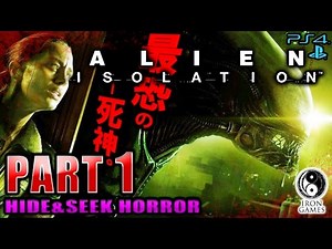 #1 [Japanese Version/PS4] A Gentle Playthrough of Alien Isolation [Comprehensive Explanation & Re...