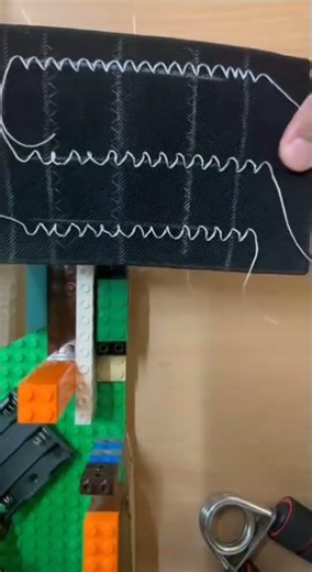 Stretchable touch pad