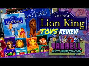 The Lion King Puppets - Burger King Review | Varnell Vintage