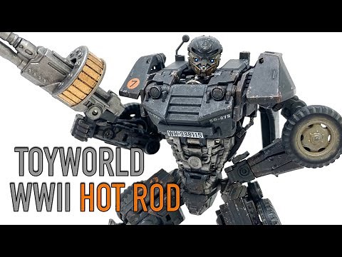 Toyworld WW2 HOT ROD Transformers TLK HOT BREAK Review