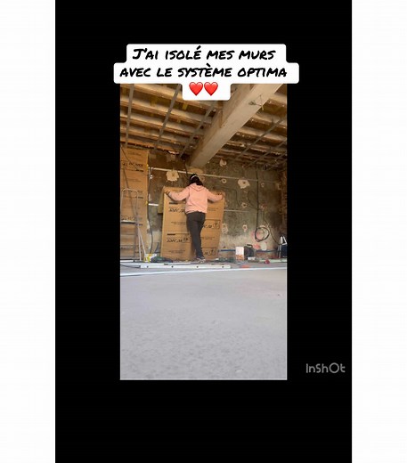 Isolation de murs intérieurs avec Optima