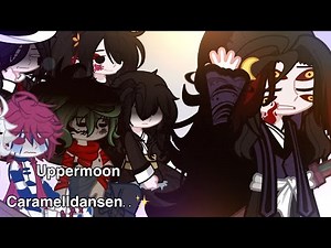 ✨Uppermoons Caramelldansen dance💃(Kny) |Demon slayer| {Read desc}