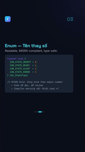 Struct · Union · Enum — bộ ba "kiến trúc sư" của AUTOSAR! 🏗️