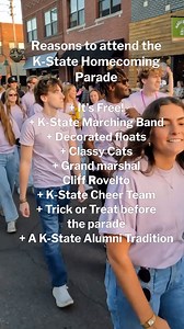 K-State Homecoming Parade tomorrow. Be there! #KStateHC | K-State Alumni Association