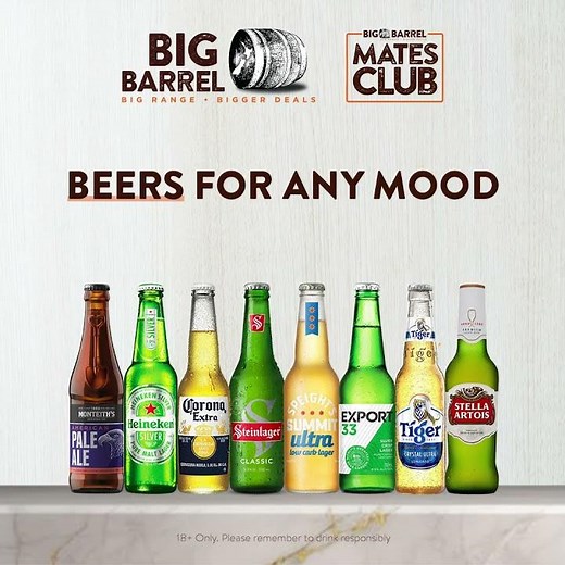 Big Barrel Weekly Deals | Spirits, Wines, Beers & RTDs 🍾