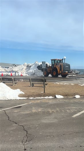 Snow Melter in Action: A Unique Winter Experience