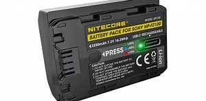 カメラ用バッテリーにUSB-Cポートが付いたら…便利に決まってる！