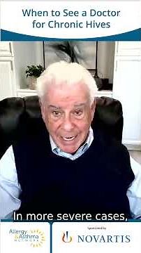 Chronic hives that won’t quit? It might be time to talk to a doctor.#chronichives #hives #urticaria