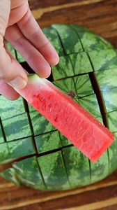 Learn how to cut watermelon sticks, cubes, and how to make flavored water! Fast & easy ways to cut a watermelon that takes the struggle out of slicing this delicious summer fruit. | Create Kids Club