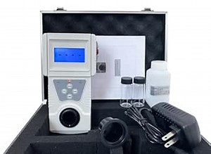 Turbidity Meter Tester Portable Turbidimeter Water Quality Analyzer Meters Measuring Range 0-200 NTU Accuracy 0.1 for Backlit LCD Screen Formazine Standard Turbidity Solution