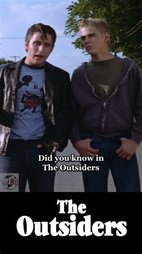 Did you know in THE OUTSIDERS? #theoutsiders #sehinton #book #ralphmacchio #mattdillon #leifgarrett #talent #adaptation #rights #viral #trending #doesitholdup #funfacts #moviefacts | Does it Hold Up?