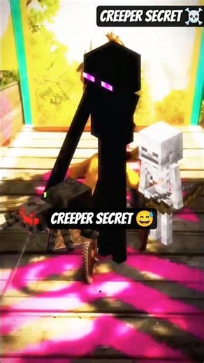 Why Creeper Explodes On Players In Minecraft #minecraft