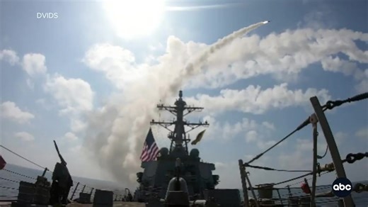 President Trump announced "major combat operations" against Iran on Saturday, with daytime strikes in the joint U.S.-Israel attack targeting military and government sites, officials said. On Sunday, Iranian state television confirmed that Ayatollah Ali Khamenei was among those killed. Now, Iran is responding to the operation with missile and drone attacks targeting Israel, regional U.S. bases and several Gulf nations. ABC News' Ian Pannell has more. Follow live updates: https://abcnews.link/j5ED