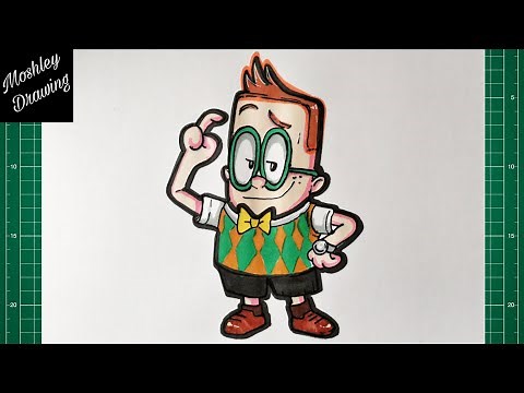How to Draw Melvin Sneedly - Captain Underpants