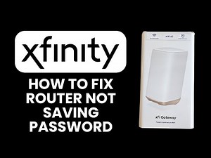 NEW! Xfinity Router Not Saving Password Change 🔒 How to Fix