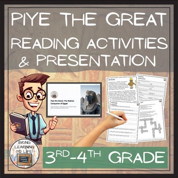 Piye the Great Close Reading Passage & Comprehension Activities | 3rd–4th Grade