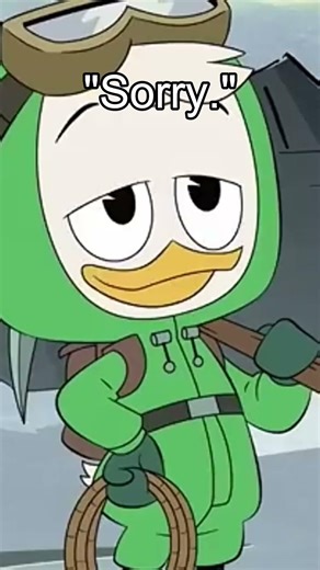 Louie apologizing to Sub-3 Ducktales characters