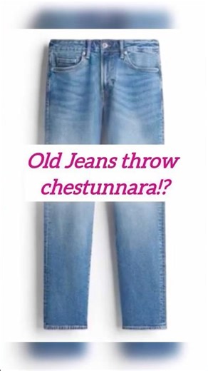 👉 DIY Rose | Don’t Throw Old Jeans! 😍 Make This Beautiful Denim Rose 🌹 | Easy DIY