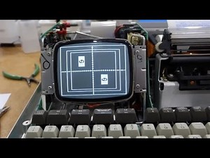 HP-85 Vintage Computer CRT Monitor Repair