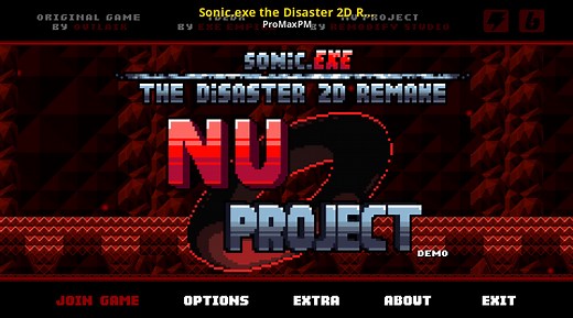 Sonic.exe the Disaster 2D Remake: NU Project Mod for Sonic.EXE: The Disaster 2D Remake | TD2DR Mods