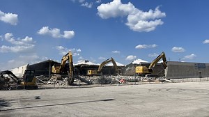 Long vacant Mehlville former Kmart's demolition began Wednesday