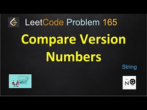 compare version numbers leetcode | leetcode 165 | string