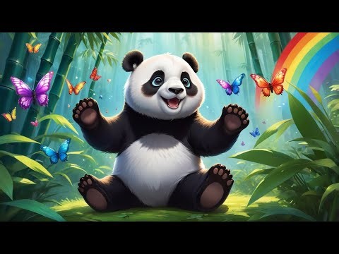 "Panda Bear Panda Bear 🐼 | Fun & Adorable Kids Song & Nursery Rhyme"