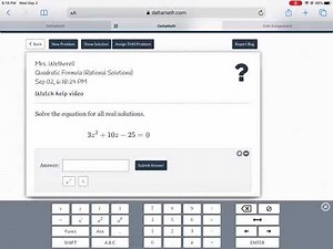 Solutions, where are the curly brackets?