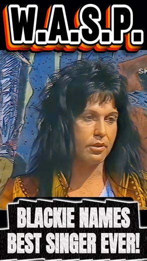 BLACKIE LAWLESS names favourite singer of all time - and it's a SHE! #waspshorts