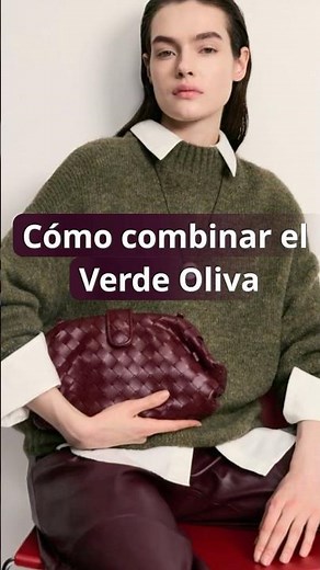 4 Combinaciones Elegantes con Verde Oliva 💚